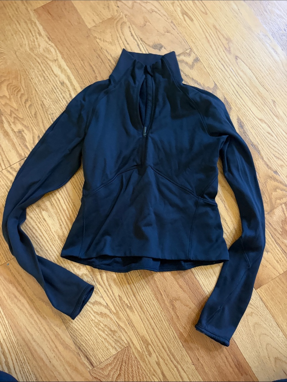 Lululemon black running jacket